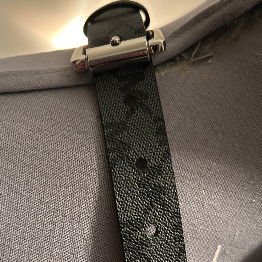 Michael Kors Black Patterned Crossbody Belt bag - Picture 4 of 16